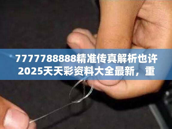 7777788888精准传真解析也许2025天天彩资料大全最新，重点释义、解释与落实,警惕不实的钓鱼钩