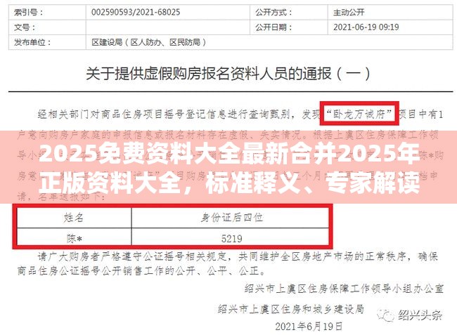 2025免费资料大全最新合并2025年正版资料大全，标准释义、专家解读解释与落实?留心虚假的虚架势