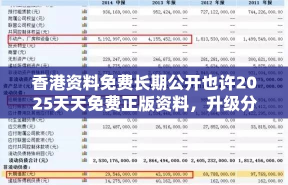 香港资料免费长期公开也许2025天天免费正版资料，升级分析、专家解读解释与落实,谨防华而不实包装