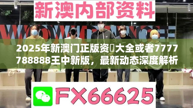 2025年新澳门正版资枓大全或者7777788888王中新版，最新动态深度解析与前瞻视频报道